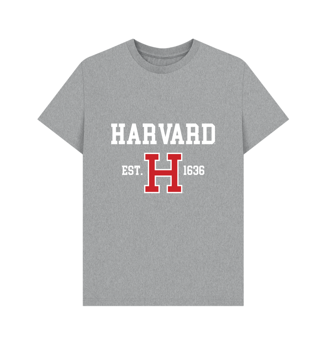 Athletic Grey Printed T-shirt