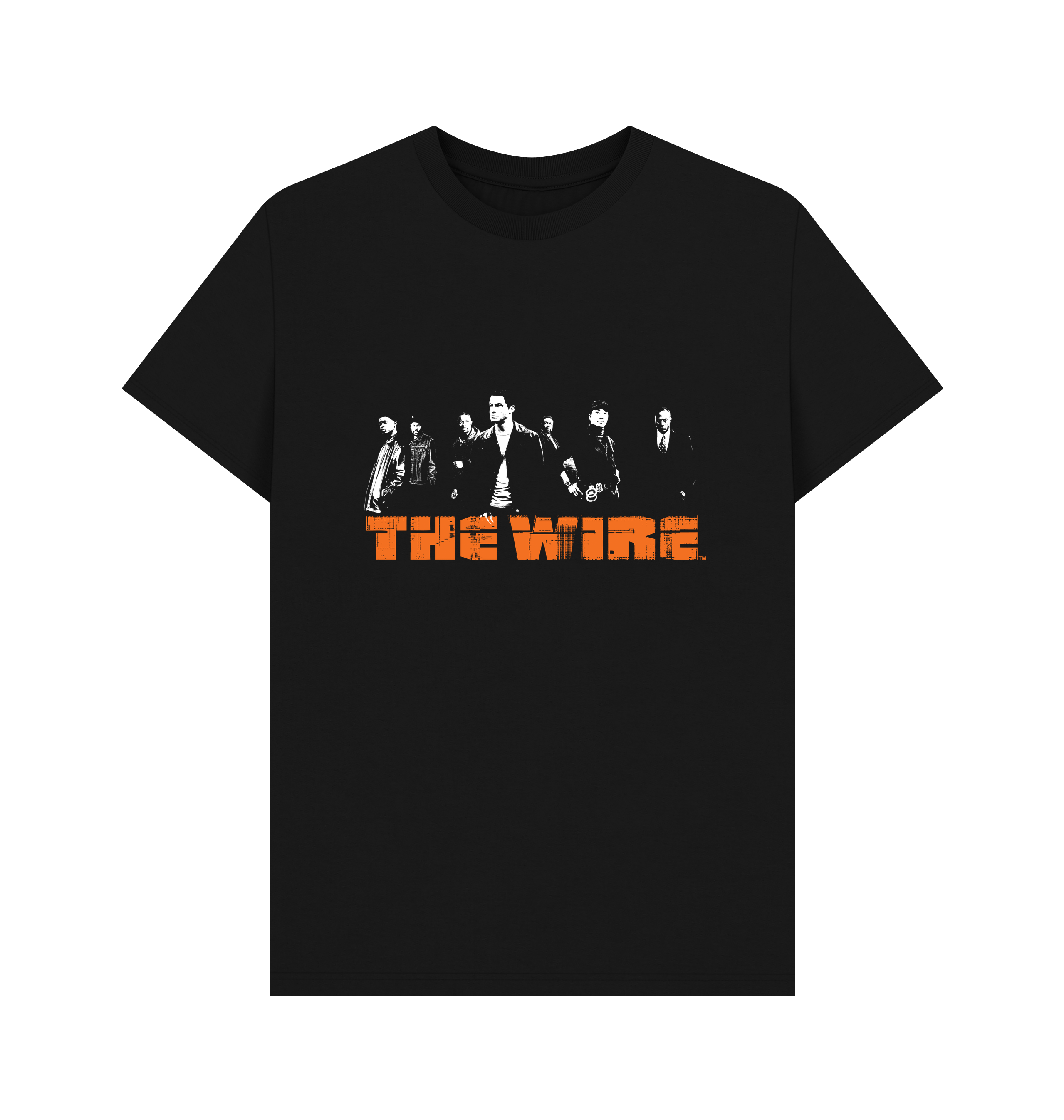 Black Printed T-shirt