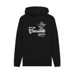 Black Printed Hoody Front