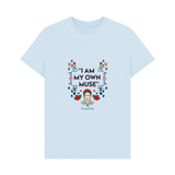 Sky Blue Printed T-shirt