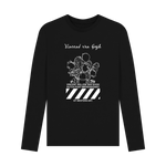 Black Printed Long Sleeve T Shirt