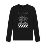 Black Printed Long Sleeve T Shirt