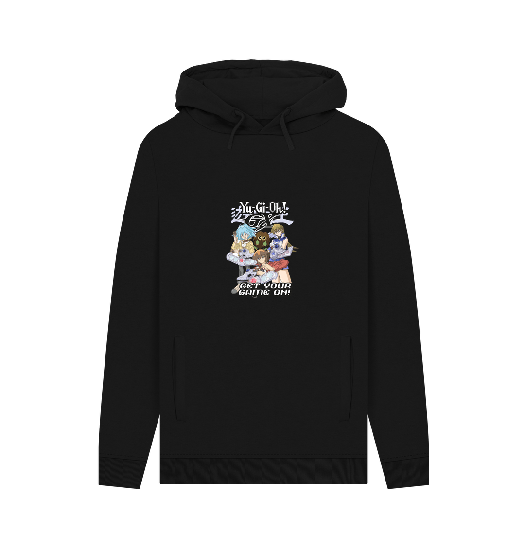 Black Printed Hoody