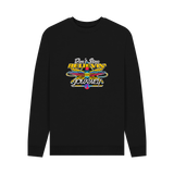 Black Printed Sweater