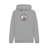 Light Heather Printed Hoody Front