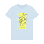 Sky Blue Printed T-shirt