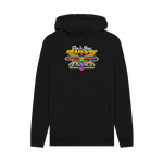 Black Printed Hoody