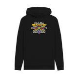 Black Printed Hoody
