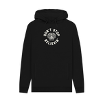 Black Printed Hoody