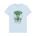 Sky Blue Printed T-shirt
