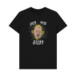 Black Printed T-shirt Front