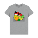 Athletic Grey Printed T-shirt