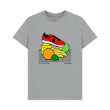 Athletic Grey Printed T-shirt