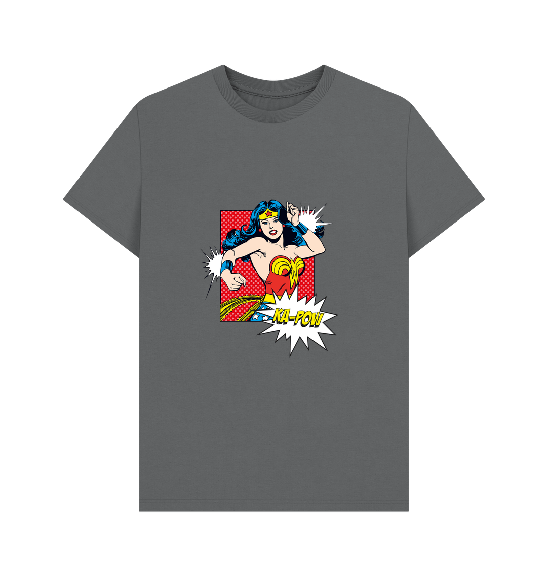 Slate Grey Printed T-shirt