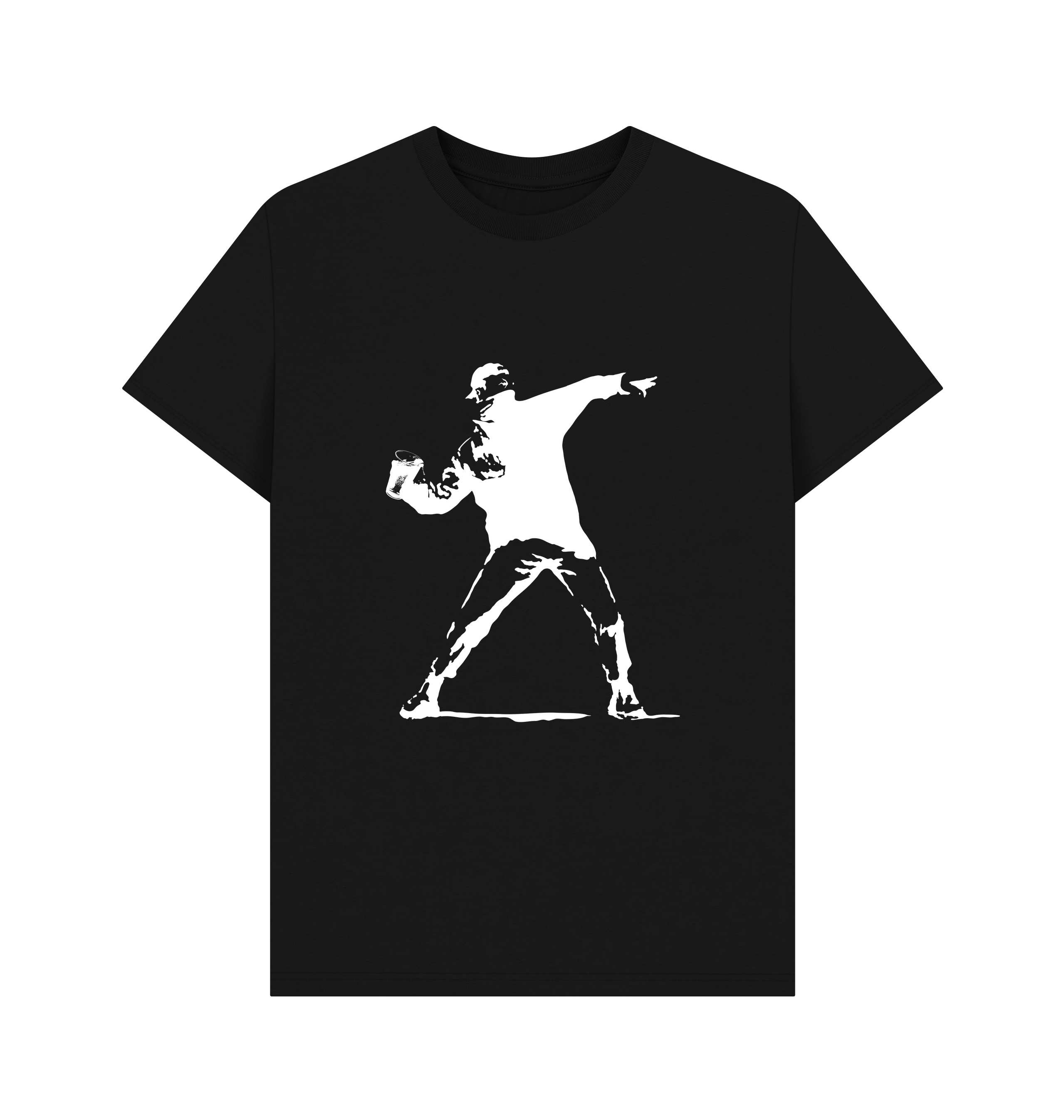 Black Printed T-shirt
