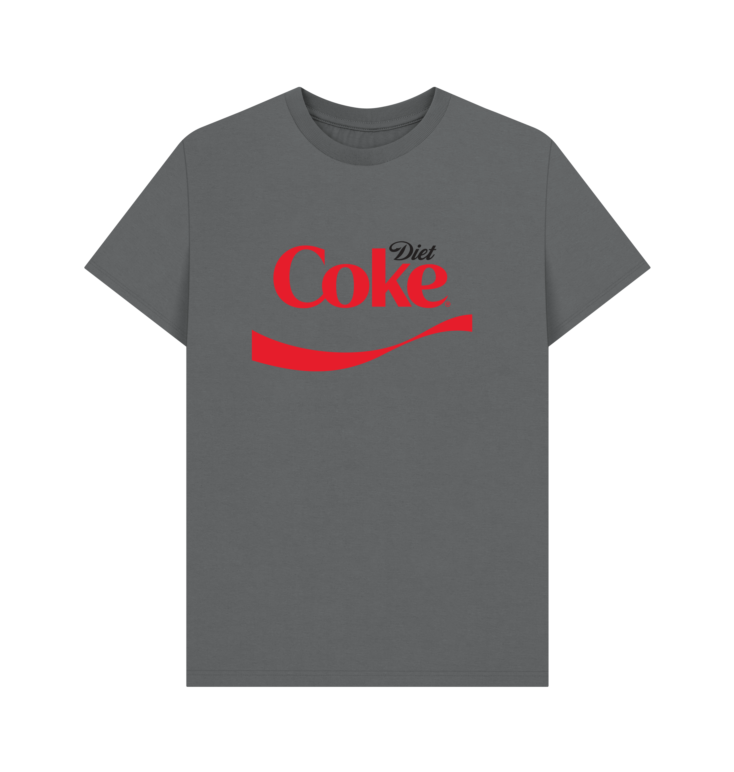 Slate Grey Printed T-shirt