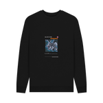 Black Printed Sweater