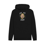 Black Printed Hoody Front