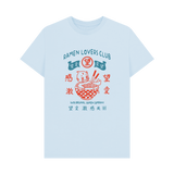 Sky Blue Printed T-shirt