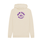 Oat Printed Hoody Front