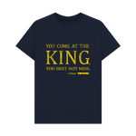 Navy Blue Printed T-shirt