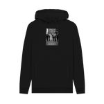 Black Printed Hoody