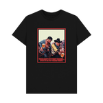 Black Printed T-shirt Front