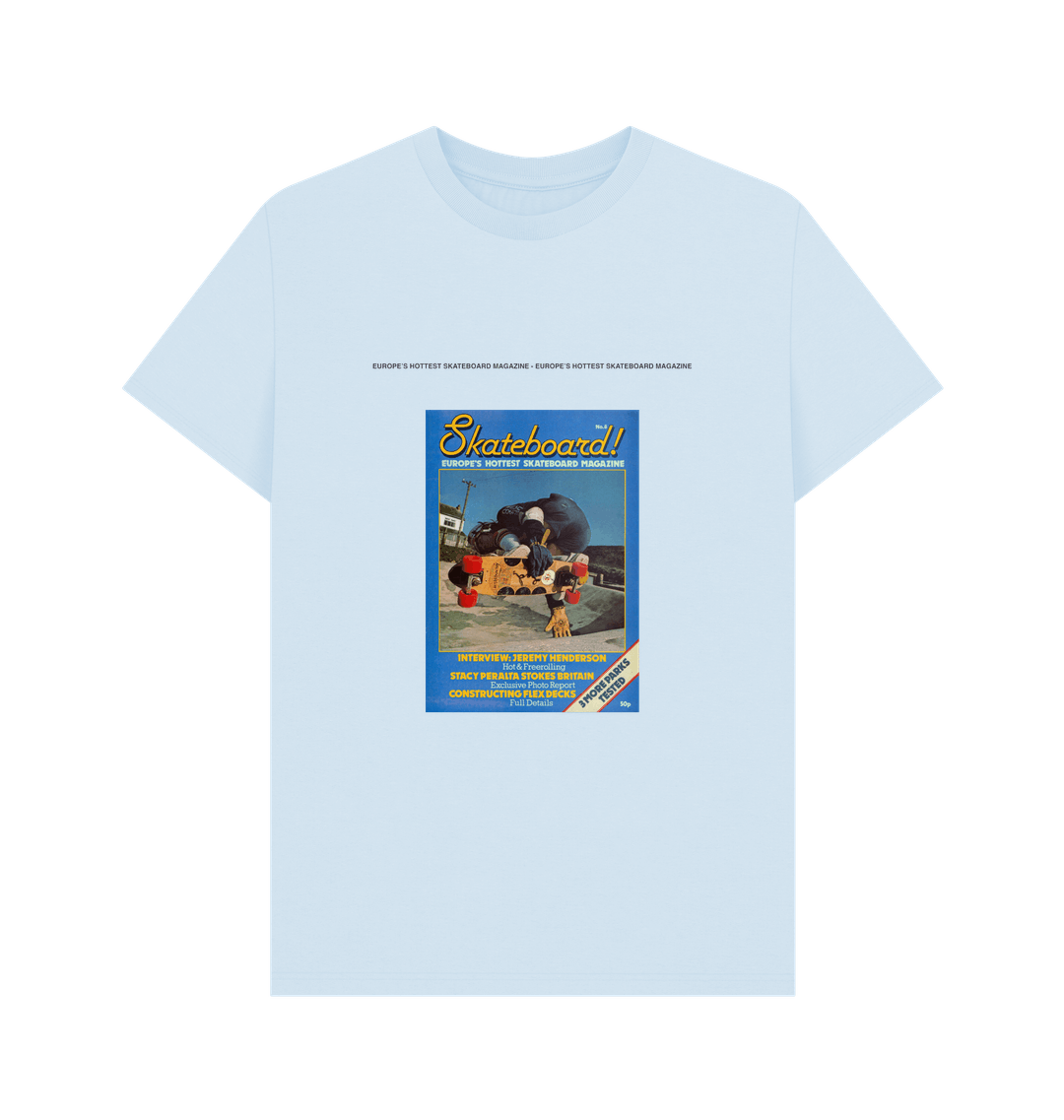 Sky Blue Printed T-shirt