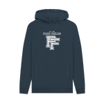 Navy Printed Hoody Front