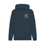 Navy Printed Hoody