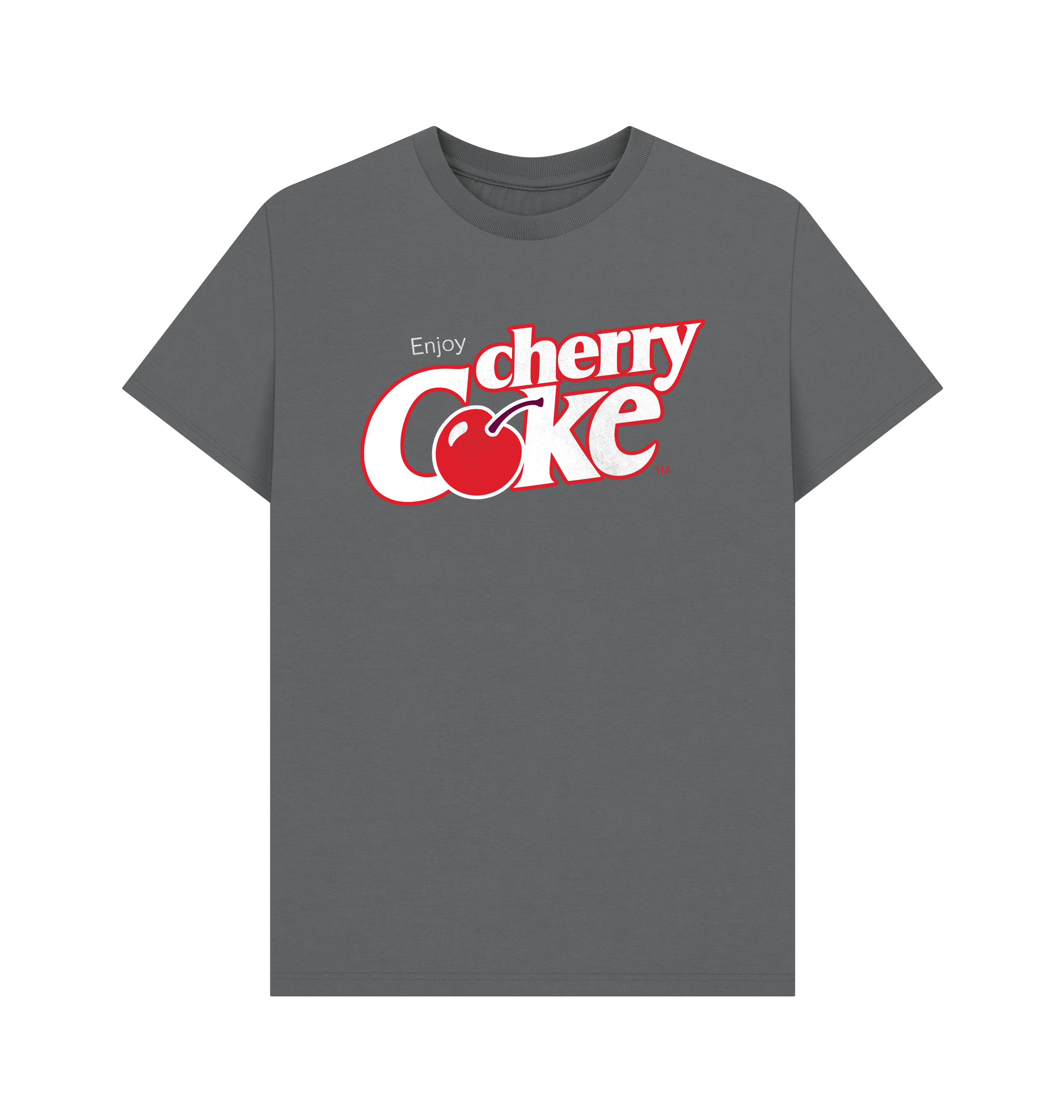 Slate Grey Printed T-shirt