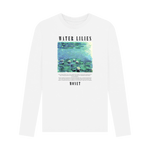 White Printed Long Sleeve T Shirt