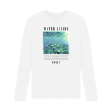 White Printed Long Sleeve T Shirt