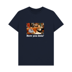 Navy Blue Printed T-shirt