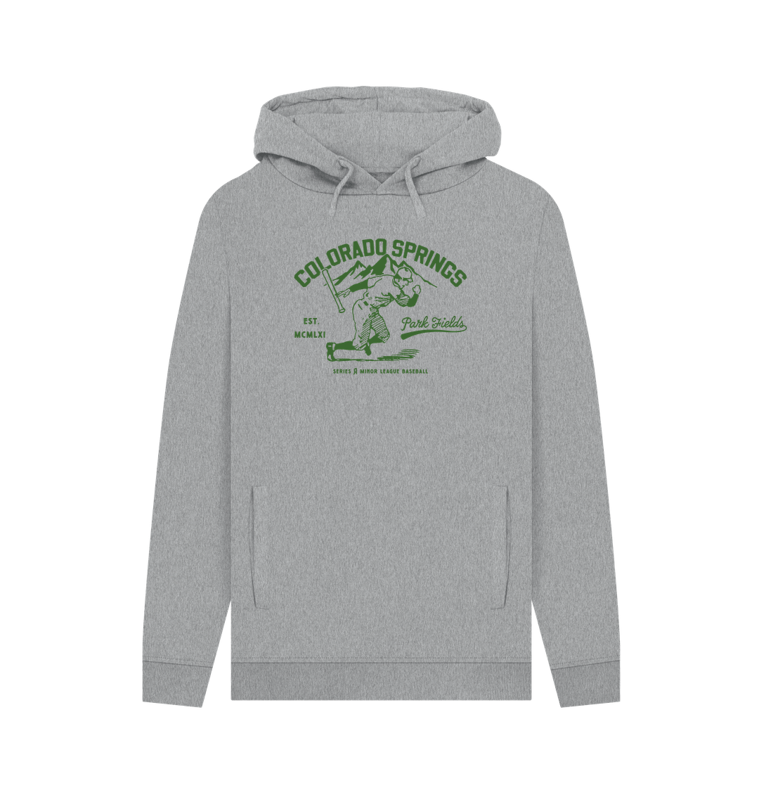 Light Heather Printed Hoody Front