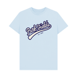 Sky Blue Printed T-shirt Front