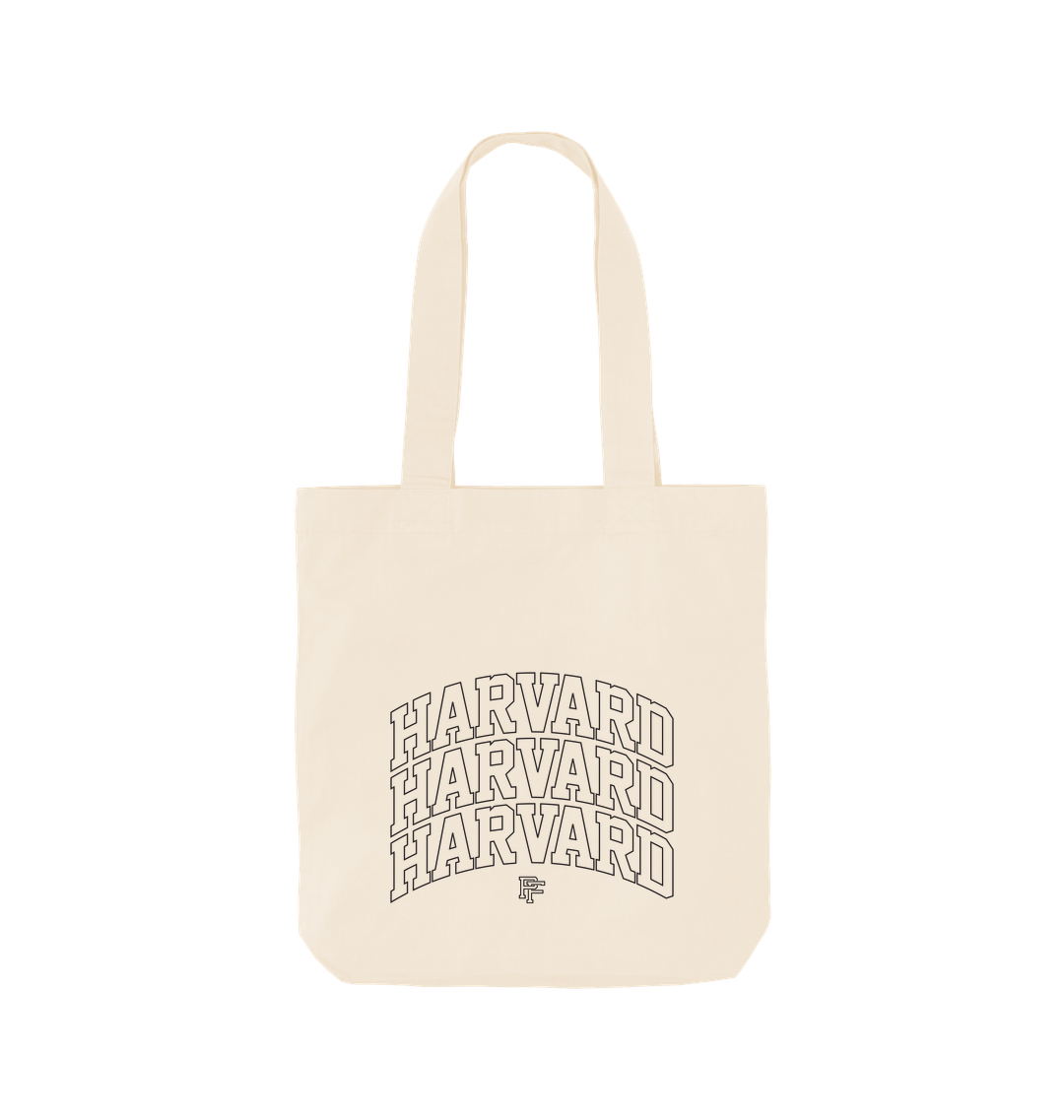 Natural Printed Bag Front