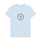 Sky Blue Printed T-shirt