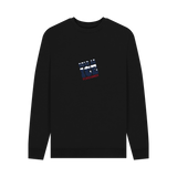 Black Printed Sweater