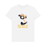 White Printed T-shirt Front