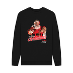 Black Printed Sweater