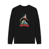 Black Printed Sweater