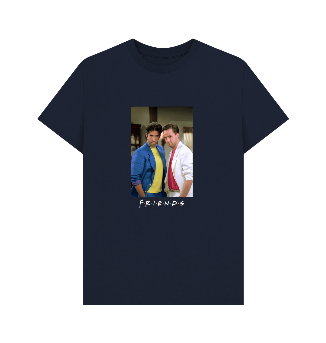 Navy Blue Printed T-shirt