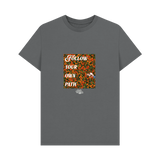 Slate Grey Printed T-shirt