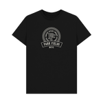 Black Printed T-shirt Front