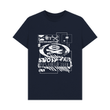 Navy Blue Printed T-shirt