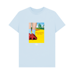 Sky Blue Printed T-shirt