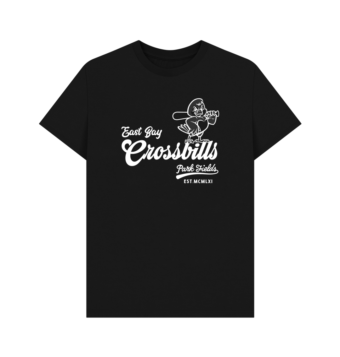 Black Printed T-shirt Front