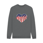 Slate Grey Printed Sweater