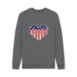 Slate Grey Printed Sweater